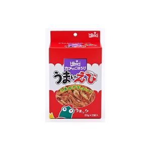(まとめ)キョーリン カメのごほうび うまいえび 20g×2袋入 爬虫類・両生類フード 【3セット】【代引不可】