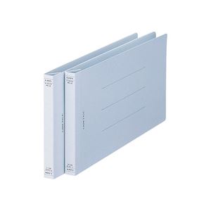 (まとめ) ライオン事務器フラットファイル 統一伝票用(80mm2穴パンチ穴用) B4 1/3ヨコ 150枚収容 背幅18mm F-152TD1セット(10冊) 【×2セット】