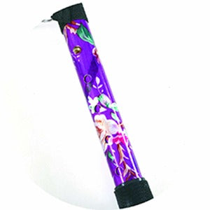 折りたたみ ステッキ/杖 【花柄】 使用時34×110×760~860mm 単品販売 色柄柄指定不可 長さ5段階調節 〔高齢者サポート〕