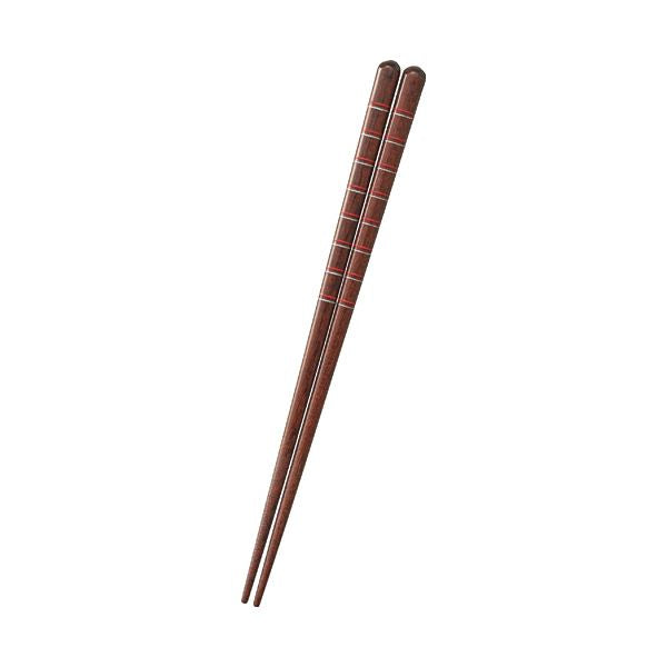 (まとめ) イシダ 食洗箸並木 210mm 1膳 【×3セット】