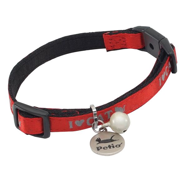 (まとめ)CAT COLLAR ラブキャットカラー レッド【×3セット】 (猫用品/首輪)【代引不可】