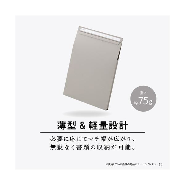 (まとめ) セキセイ セパルフリップファイル A4タテ ブラック SEL-2811-60 1冊 【×5セット】