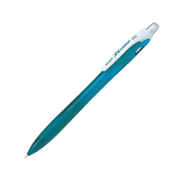 (まとめ) パイロットシャープペンシル レックスグリップ 0.5mm (軸色:ピーコックグリーン) HRG-10R-PG5 1セット(10本) 【×2セット】