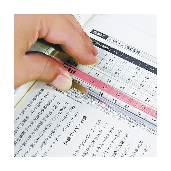 (まとめ) 共栄プラスチックカラーバールーペ ミニ 10.5cm ライトピンク CBLM-500-LP 1個 【×3セット】