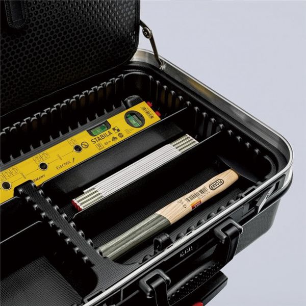 KNIPEX クニペックス ツールケース/ビッグベーシックムーブ電気技師用 サイズW430×D515×H280mm 002106 工具 ツール DIY