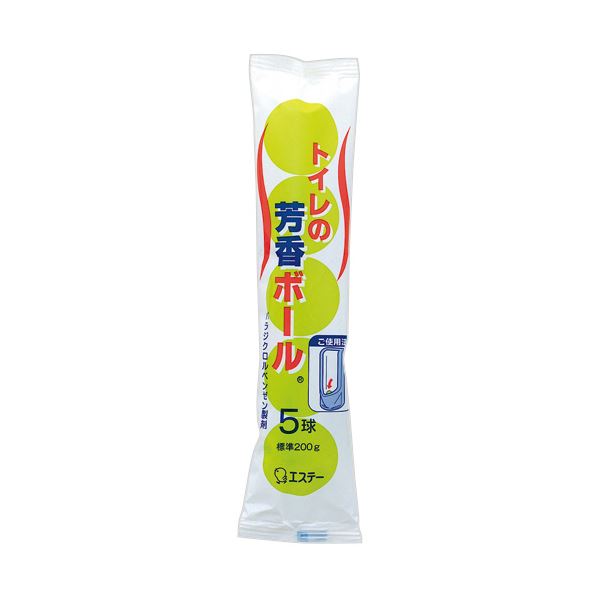 (まとめ) エステートイレの芳香ボール 40g/個 1パック(5個) 【×5セット】