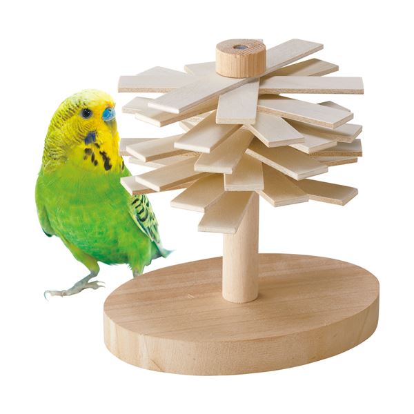 (まとめ) バードパレス かじり木ぼっくり 【×2セット】 鳥用品【代引不可】