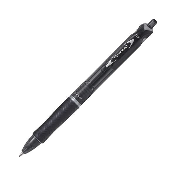 パイロット 油性ボールペンアクロボール150 細字0.7mm ブラック BAB-15F-BB 1セット(10本)