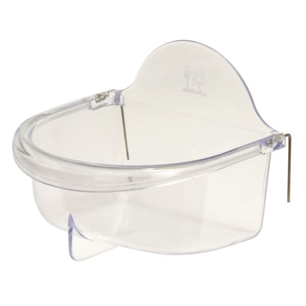 (まとめ)深型バード食器 L【×5セット】 (鳥用品/食器・水飲み・給餌用品)【代引不可】