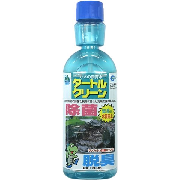 (まとめ)マルカン タートルクリーン 200ml カメ飼育用品 【×5セット】【代引不可】