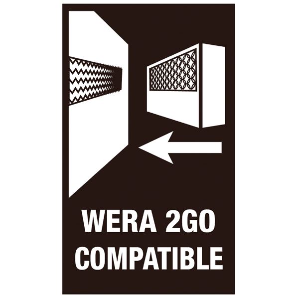 WERA ヴェラ クラフトフォームコンパクトVDE ステンレス製 差替式絶縁ドライバー向け 収納ケース 180×80mm 136539 工具 DIY