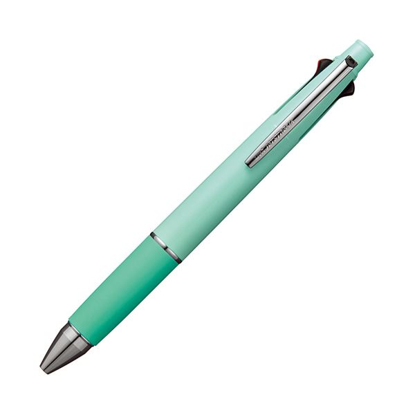 (まとめ) 三菱鉛筆多機能ペン ジェットストリーム4&1 0.5mm (軸色:ペールグリーン) MSXE510005.52 1本 【×2セット】