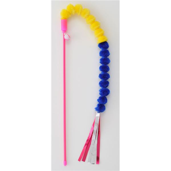 (まとめ)CAT TOY 猫用じゃらし ロングワーム【×5セット】 (猫用玩具)【代引不可】