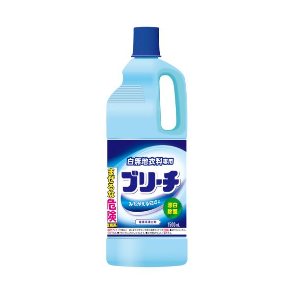 (まとめ) ミツエイ衣類用漂白剤ブリーチ 1500ml 1本 【×5セット】