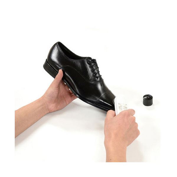 (まとめ) コロンブス液体靴クリーム ベーシック リキッド クロ 40ml 1個 【×2セット】