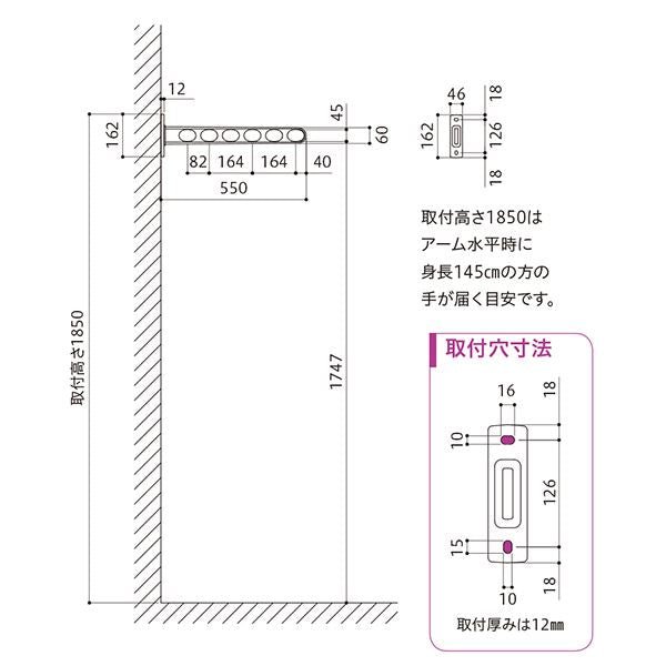 ホスクリーン EK-55-W ホワイト【0004-00940】
