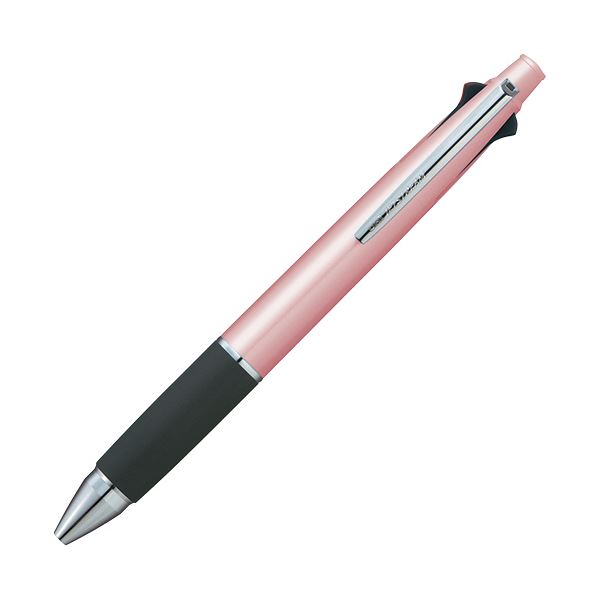 (まとめ) 三菱鉛筆多機能ペン ジェットストリーム4&1 0.5mm (軸色:ライトピンク) MSXE510005.51 1本 【×2セット】