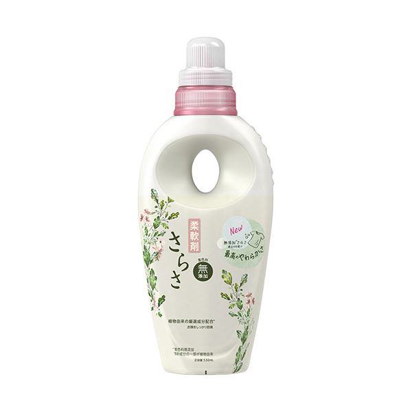 (まとめ) P&Gさらさ 柔軟剤 本体 530ml 1本 【×3セット】