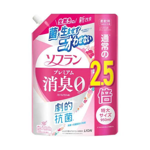 【まとめ】 プレミアム消臭 フローラル 詰替え 950mL 【×2セット】