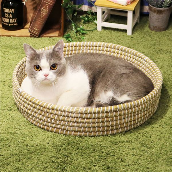 にゃんこのちぐらシリーズ まん丸おけ 夢 (ペット住関連用品/ベット)【代引不可】