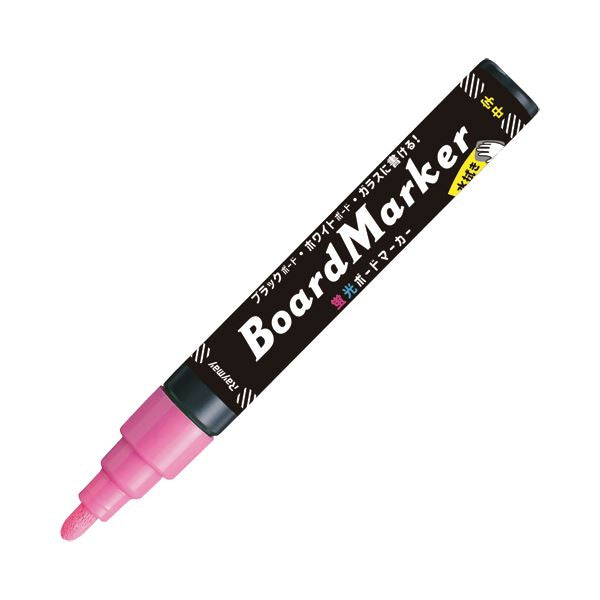 (まとめ)レイメイ藤井 蛍光ボードマーカー 中字ピンク LBM1046P 1本【×10セット】