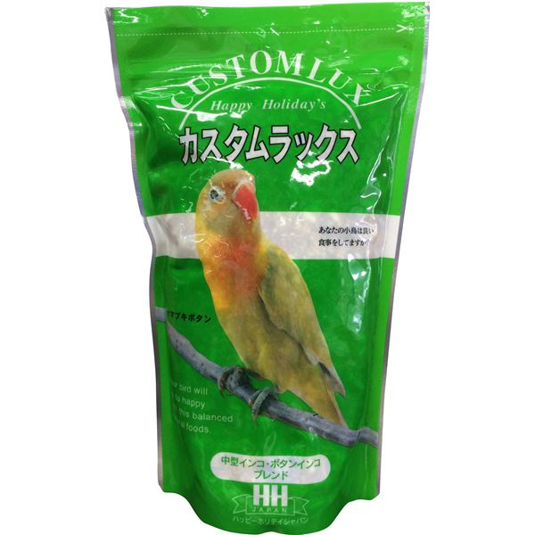 (まとめ)カスタムラックス 中型インコブレンド 0.83L 鳥エサ 【×3セット】【代引不可】