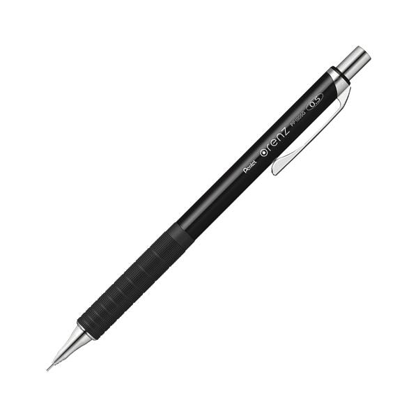 (まとめ) ぺんてるシャープペンシル orenz(オレンズ) メタルグリップ 0.5mm (軸色:ブラック) XPP1005G2-A 1本 【×2セット】