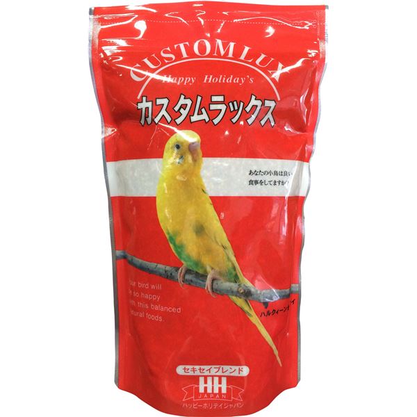 (まとめ)カスタムラックス セキセイブレンド 0.83L 鳥エサ 【×3セット】【代引不可】