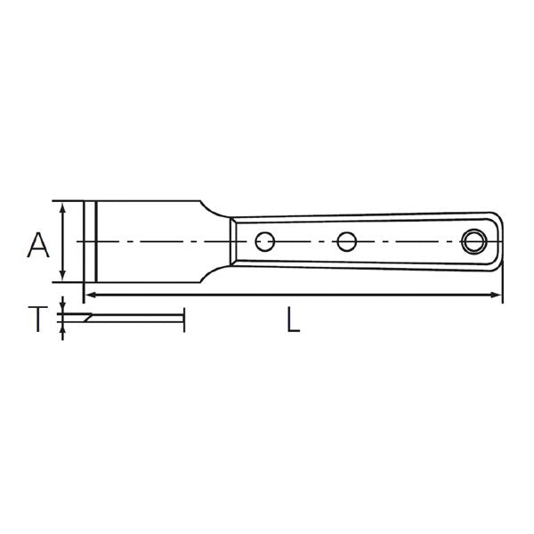 KTC 京都機械工具 ステンレススクレーパー KZ1-30 スクレーパー 工具 ツール DIY 作業工具