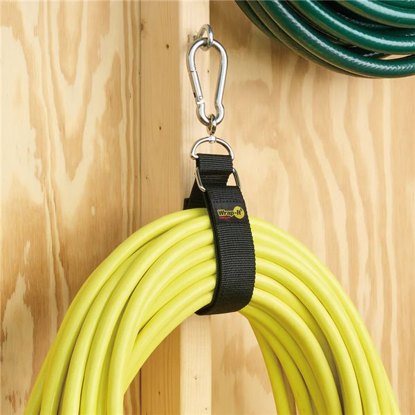 Wrap-It ラップイット カラビナ付収納ストラップ 24X2inch BK 100-HNH-24BL 工具 ツール DIY 作業工具