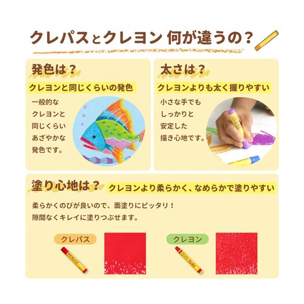 (まとめ) サクラクレパスクレパス太巻 20色(各色1本) バンド付き LP20R 1箱 【×2セット】