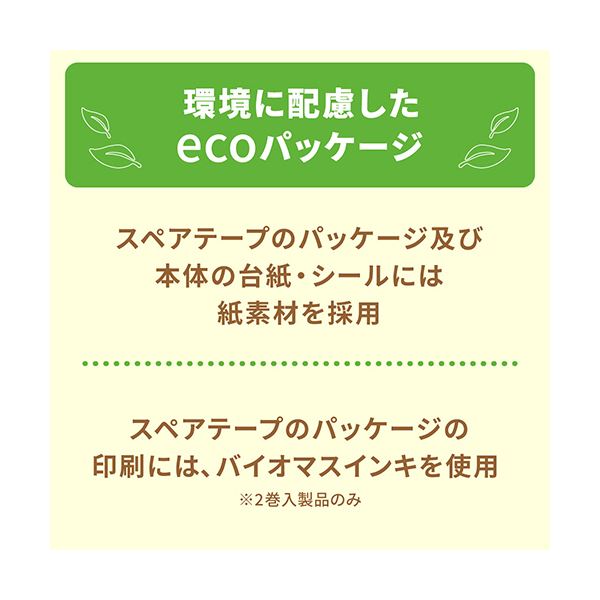 (まとめ) ニトムズ コロコロプロフェッショナルクリーナー スタンダード スカットカット スペアテープ 幅160mm×110周巻 CC00061パック(2巻) 【×2セット】