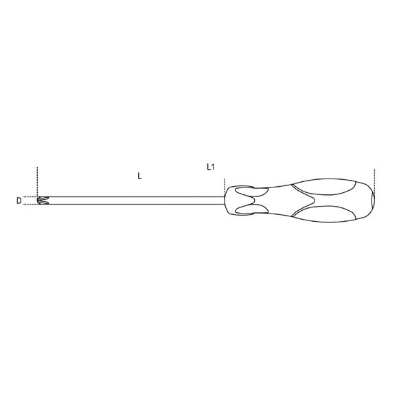 Beta ベータ プラスドライバー No.1 軸長80mm 1292 4.5X80 ドライバー 工具 ツール DIY 作業工具