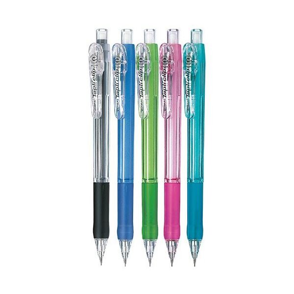 (まとめ)ゼブラ タプリクリップシャープ 0.5mm P-MN5-5CA 1パック(5本) 【×5セット】