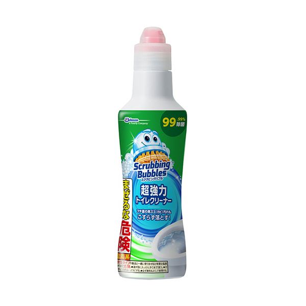 (まとめ)ジョンソン スクラビングバブル 超強力トイレクリーナー 400g 1本【×5セット】