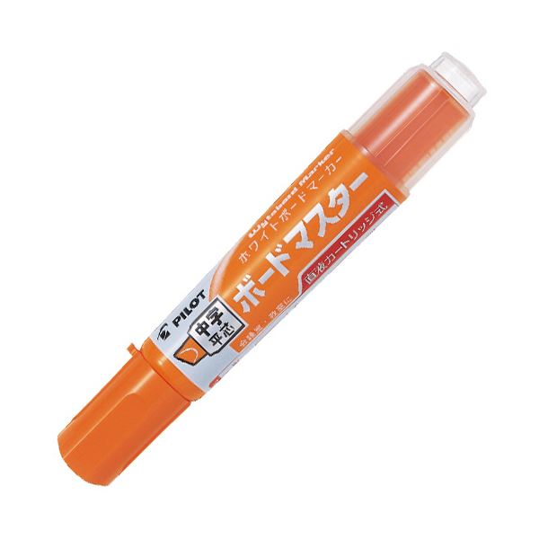 パイロット ボードマーカーボードマスター 中字平芯 オレンジ WMBM-12LC-O 1セット(10本)