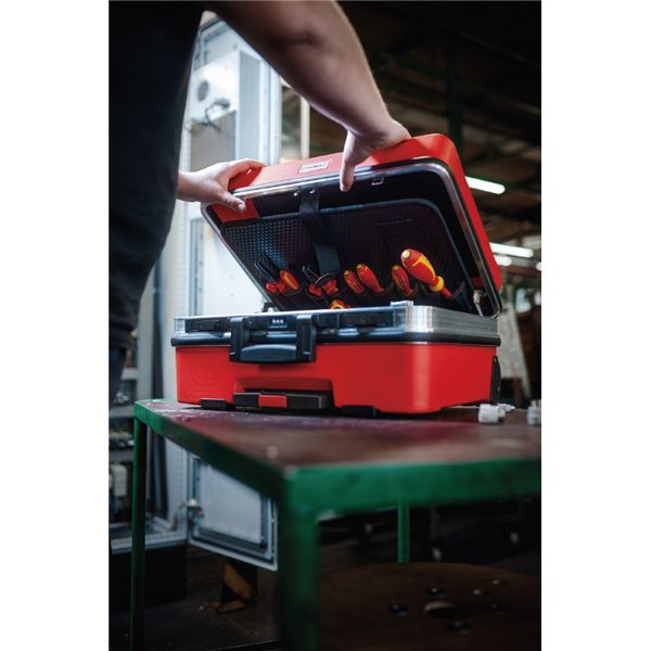 STAHLWILLE スタビレー 48点入 3/8SQ 1000V絶縁工具セット ケース付 全長520mm 13300VDE 工具 ツール DIY 作業工具