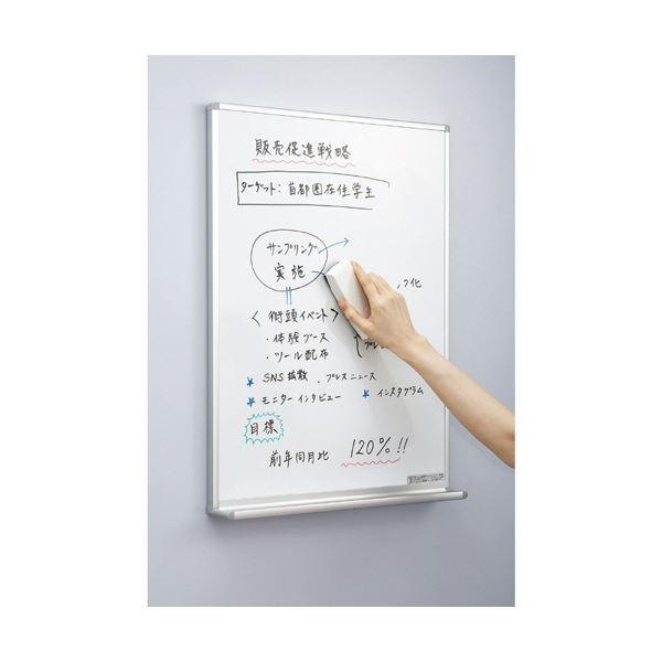 (まとめ) コクヨキレイが続くホワイトボードイレーザー(マイクロフィット) Mサイズ RA-52 1個 【×3セット】