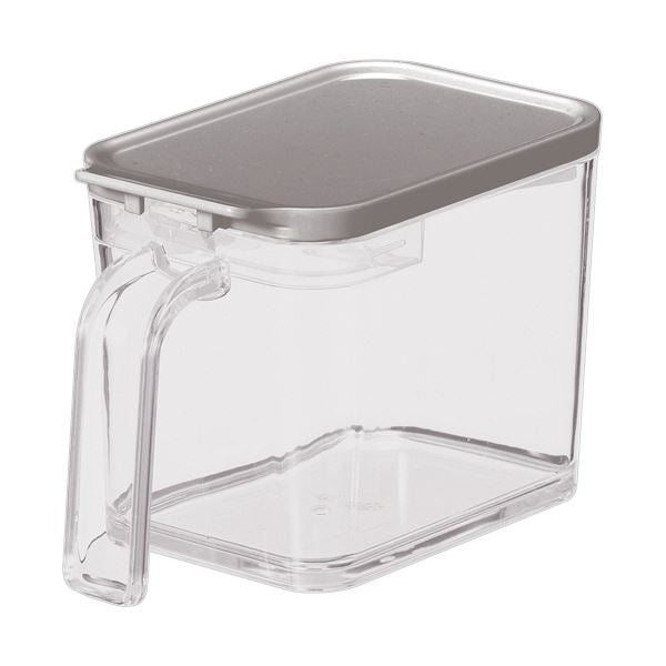 (まとめ) アスベル フォルマMRポット 700mL グレー A1108GY 1個 【×3セット】