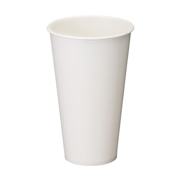(まとめ) 日本デキシー両面ラミカップ ホワイト 420ml(14オンス) KCCPS4EW 1セット(35個:7個×5パック) 【×3セット】