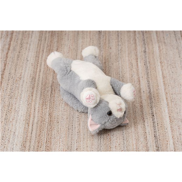 ぬいぐるみ 癒されアニマル movemal むぶまる 約W12.5×D27×H30cm 猫 ネコ ねこ 完成品