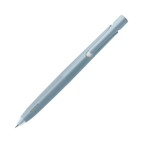 (まとめ)ゼブラ 油性ボールペン ブレン0.7mm 黒 (軸色:ライトブルー) BA88-LB 1本【×10セット】