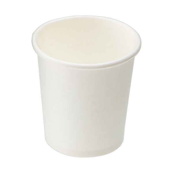 (まとめ)HEIKO ペーパーカップ 無地1オンス(30ml) ホワイト #4536001 1パック(100個)【×5セット】