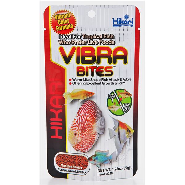 (まとめ)キョーリン バイブラバイツ 35g 熱帯魚用フード 【×5セット】【代引不可】