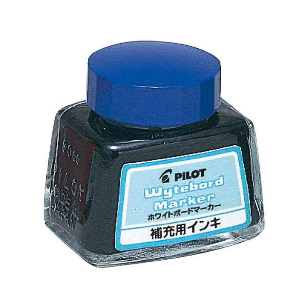 (まとめ) パイロットホワイトボードマーカー補充インキ 30ml ブルー WBMA-40RF-L 1個 【×5セット】