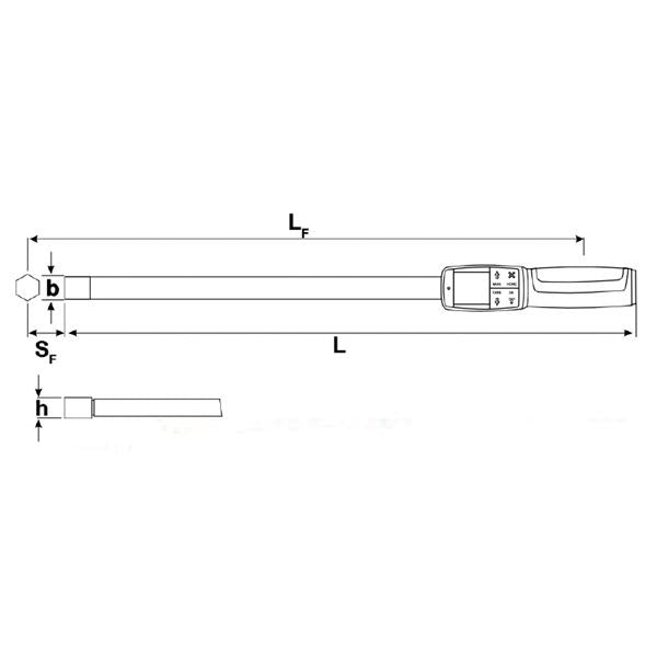 STAHLWILLE スタビレー 714/6 デジタル トルクレンチ 6-60NM 96500906 工具 ツール DIY 作業工具 道具 レンチ