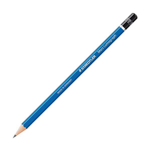 ステッドラーマルス ルモグラフ 製図用高級鉛筆 HB 100-HB 1ダース(12本)