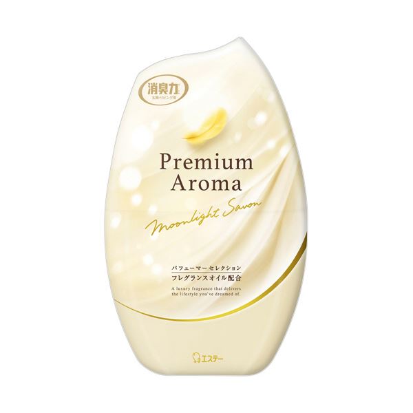 エステーお部屋の消臭力 Premium Aroma ムーンライトシャボン 400mL 1セット(3個)