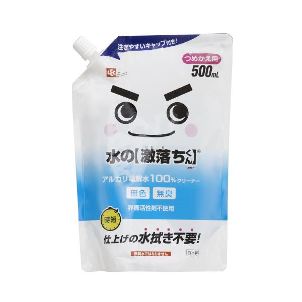 (まとめ)レック 水の激落ちくん詰替 500mL(×3セット)