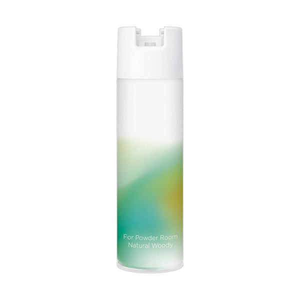 (まとめ) エステー 消臭力業務用 スプレータイプ For Powder Room ナチュラルウッディ 365mL 1本 【×3セット】